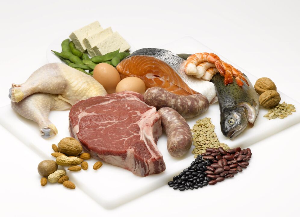 Dieta białkowa opiera się na spożywaniu pokarmów zawierających białko. 